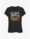 Disney Lilo & Stitch Says Aloha Girls T-Shirt