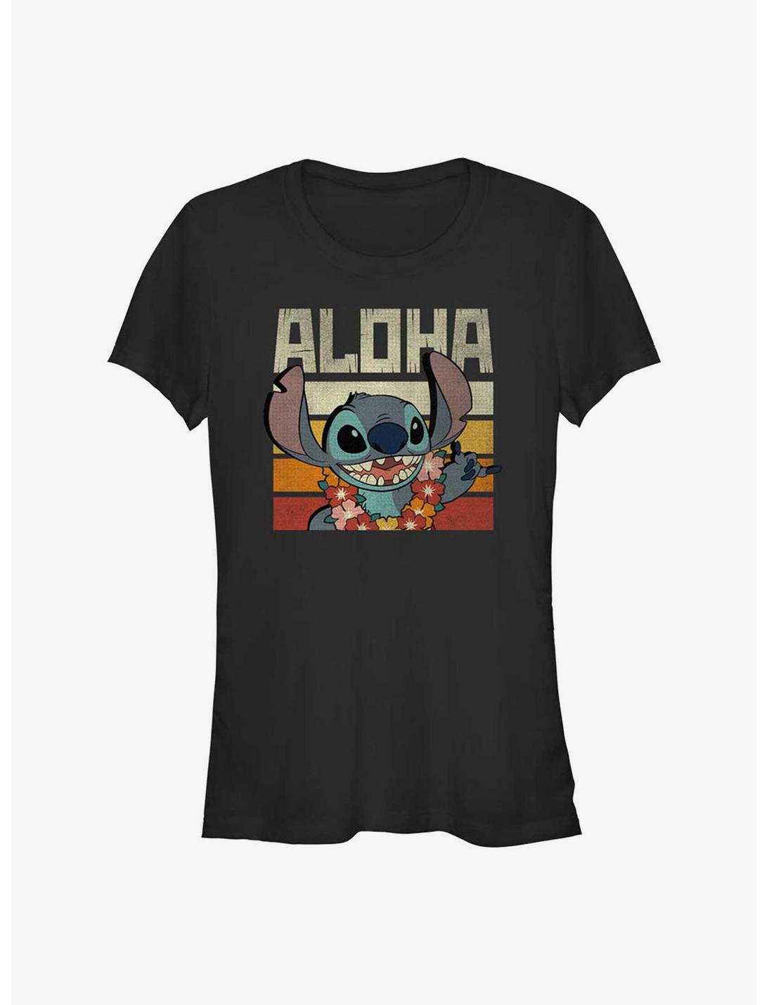 Disney Lilo & Stitch Says Aloha Girls T-Shirt