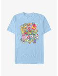 Nintendo Super Mario Color Character Collage T-Shirt