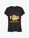 Minecraft Blueprint Frog Girls T-Shirt