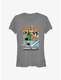 Minecraft Creeper Hunter Girls T-Shirt