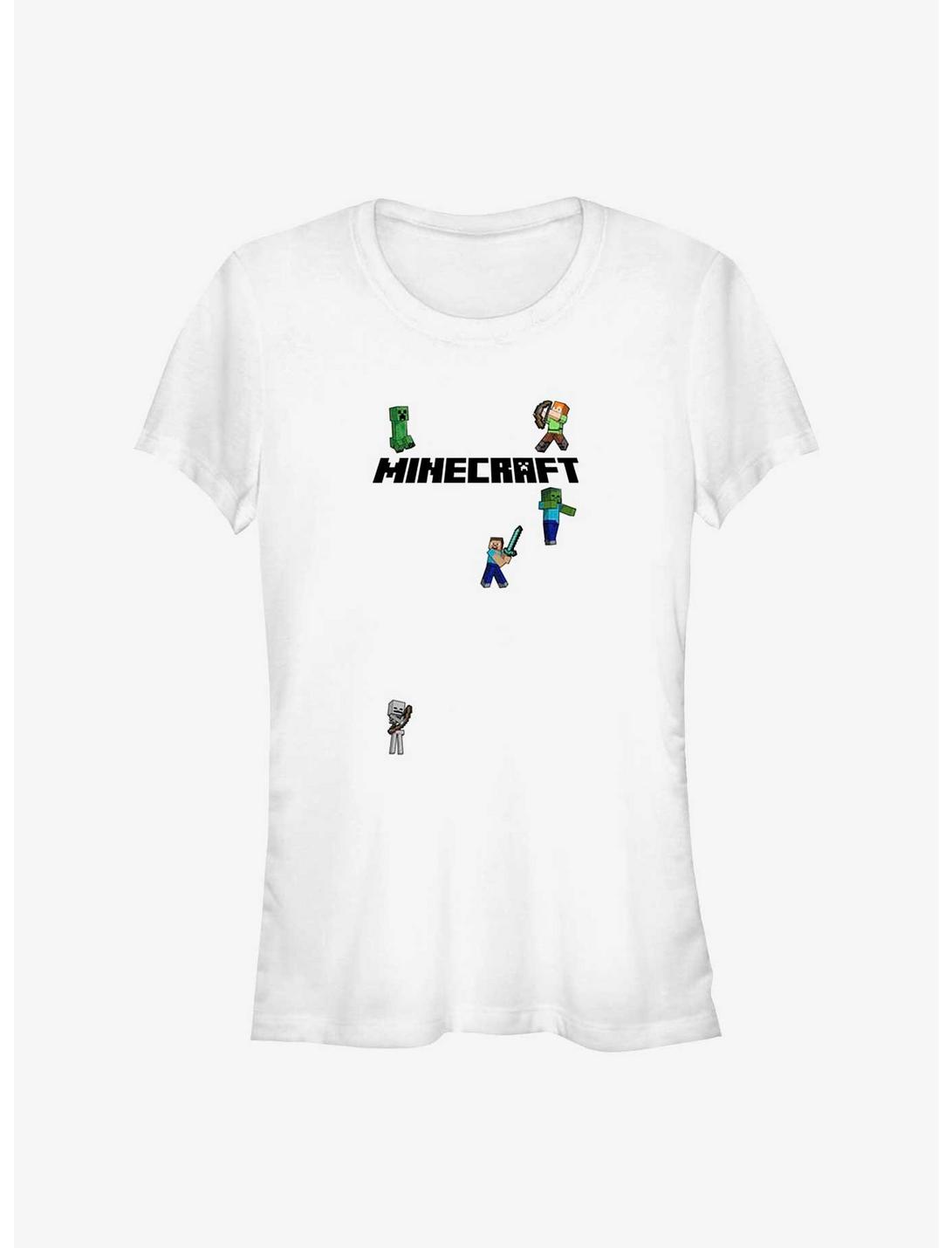 Minecraft Logo Girls T-Shirt