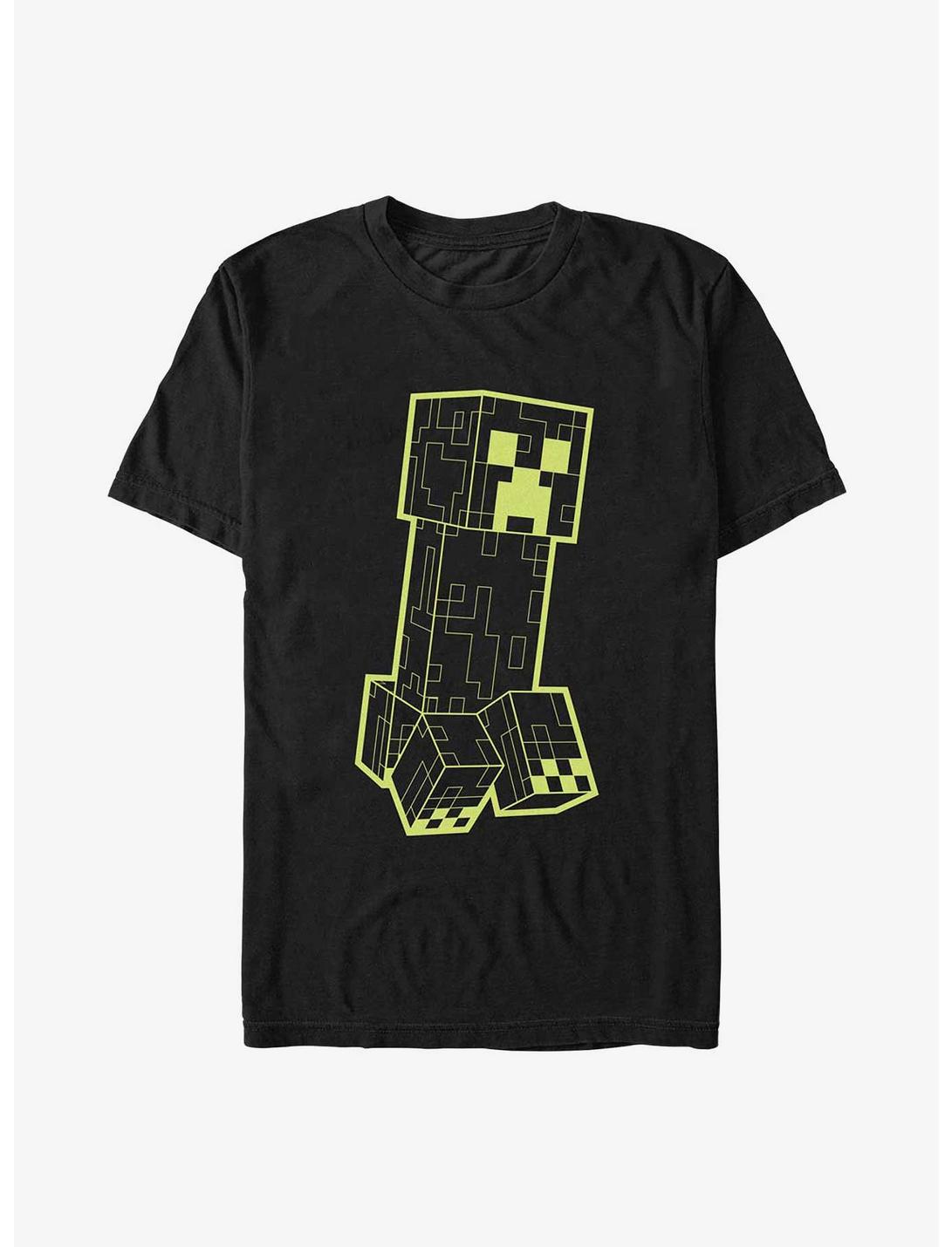 Minecraft Neon Creeper T-Shirt