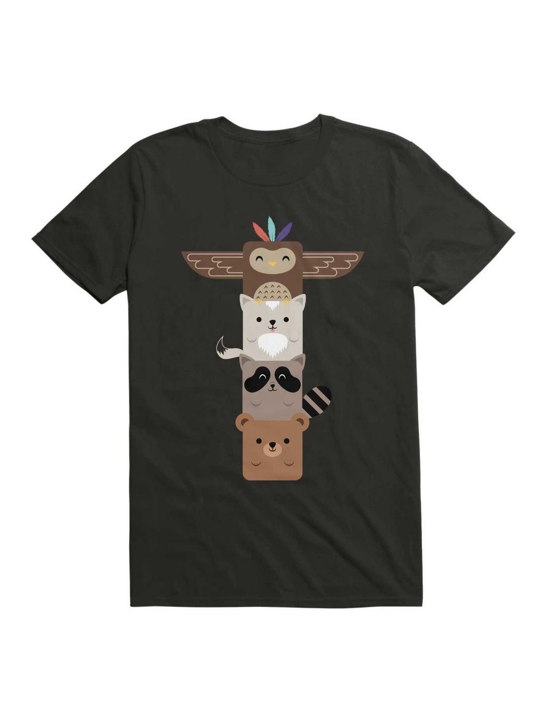 Kawaii Baby Animals Totem Pole T-Shirt