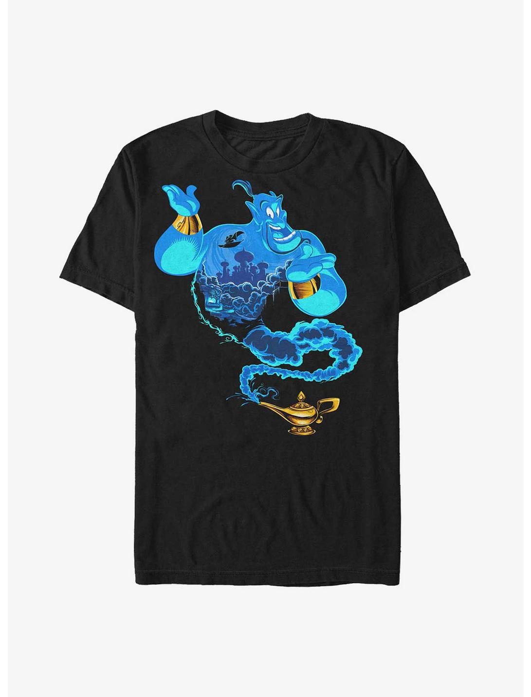 Disney Aladdin Genie of the Lamp Heavyweight T-Shirt