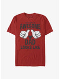 Disney Mickey Mouse Awesome Dad T-Shirt