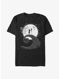The Nightmare Before Christmas Jack & Sally Meant To Be Heavyweight T-Shirt