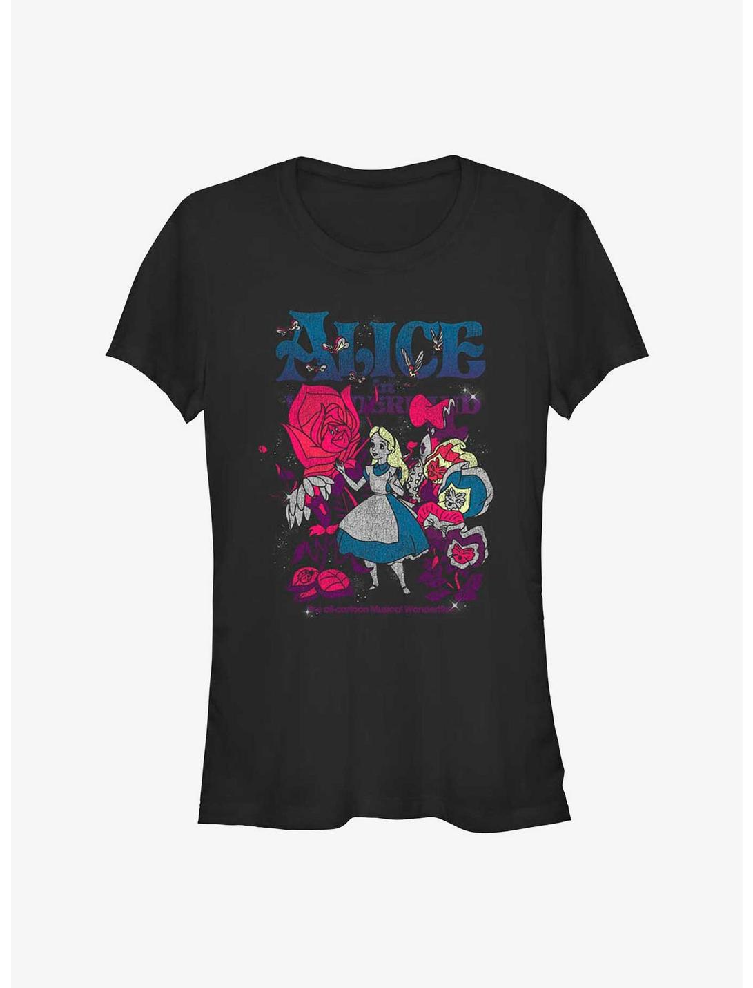 Disney Alice in Wonderland Technicolor Wonderland Girls T-Shirt