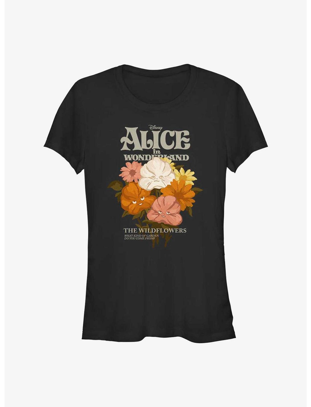 Disney Alice in Wonderland The Wildflowers Girls T-Shirt