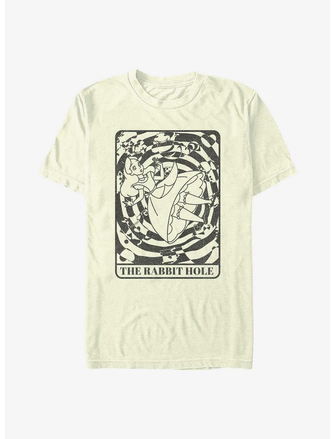 Disney Alice in Wonderland The Rabbit Hole Card T-Shirt