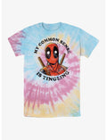 Marvel Deadpool Tingling Tie Dye T-Shirt