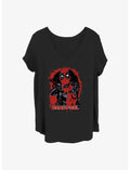 Marvel Deadpool Mercenary Girls T-Shirt Plus Size