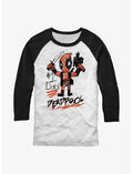 Marvel Deadpool Number One Dad Raglan T-Shirt