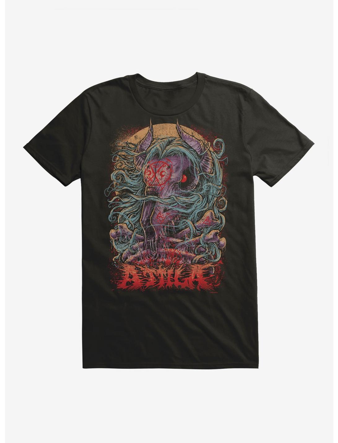 Attila Goat Skull & Bones T-Shirt