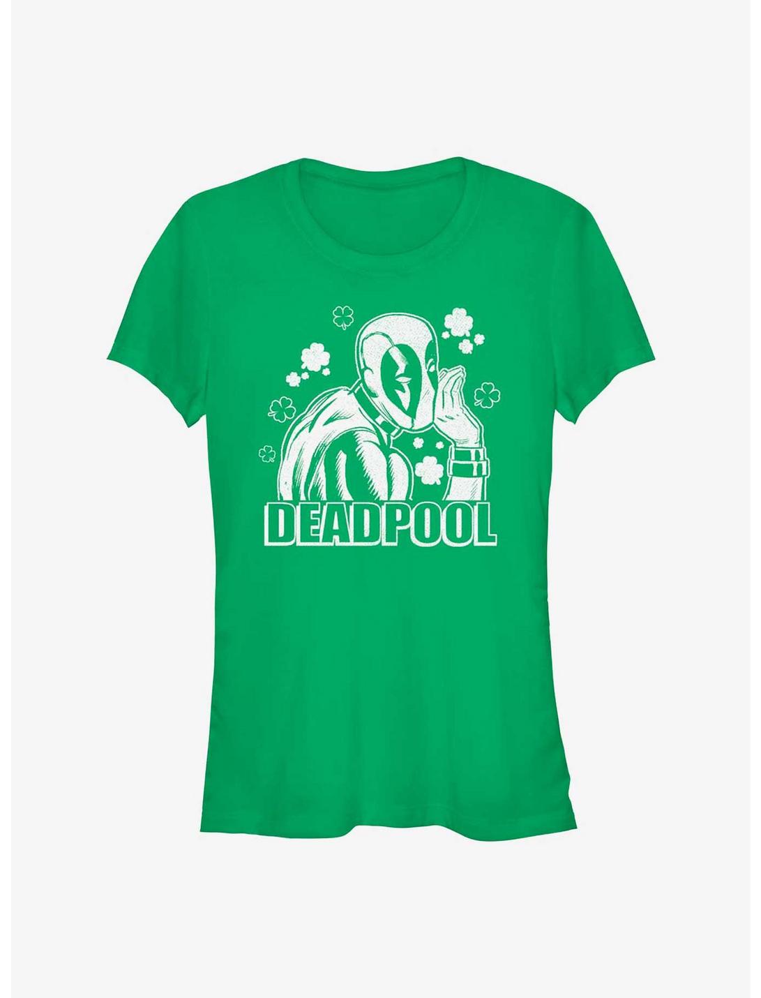 Marvel Deadpool Shamrock Deadpool Girls T-Shirt
