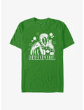 Marvel Deadpool Shamrock Deadpool T-Shirt