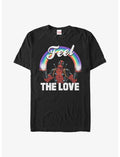 Marvel Deadpool Feel The Love Heavyweight T-Shirt