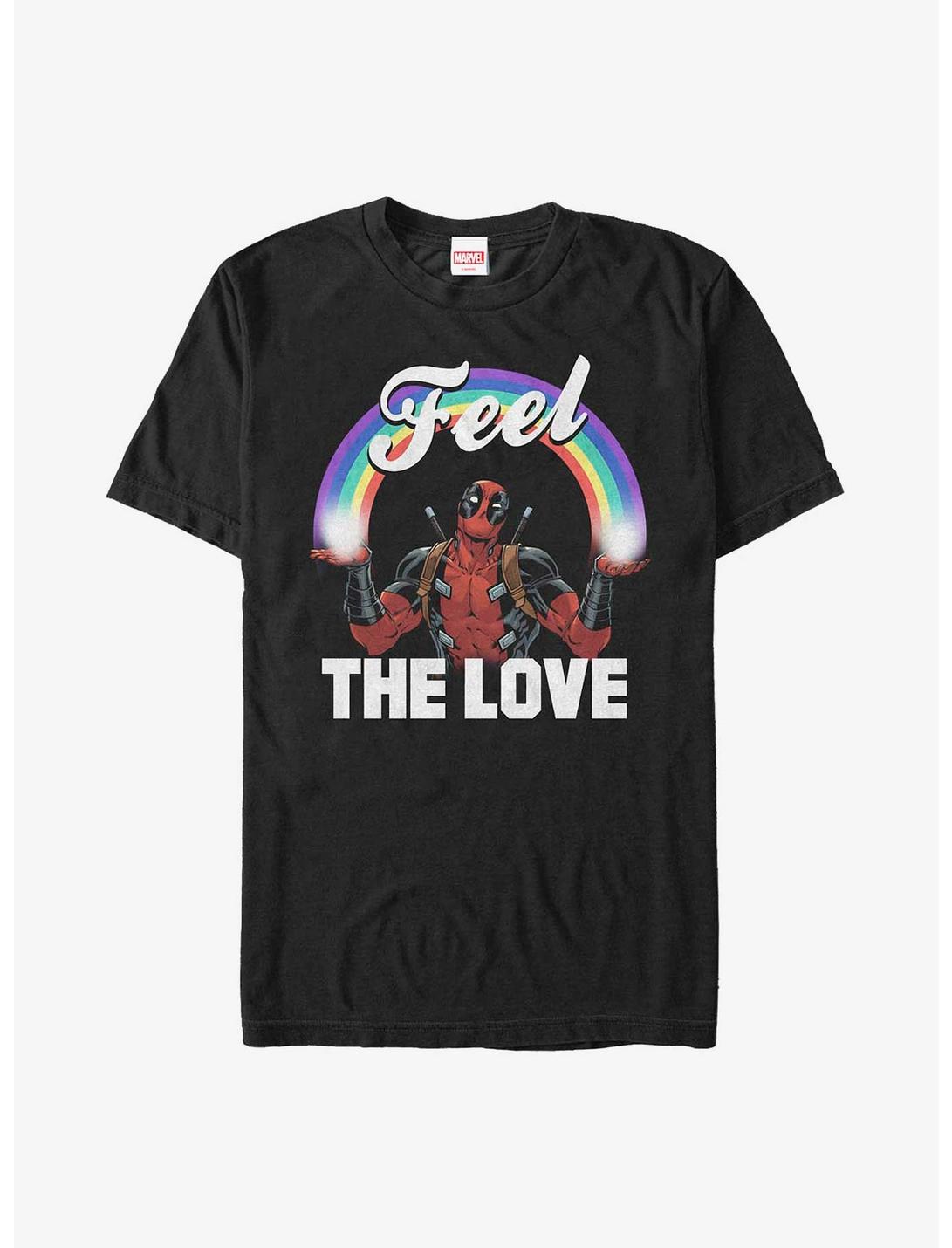Marvel Deadpool Feel The Love Heavyweight T-Shirt