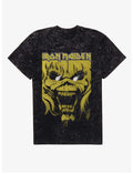 Iron Maiden Eddie Stencil Mineral Wash T-Shirt