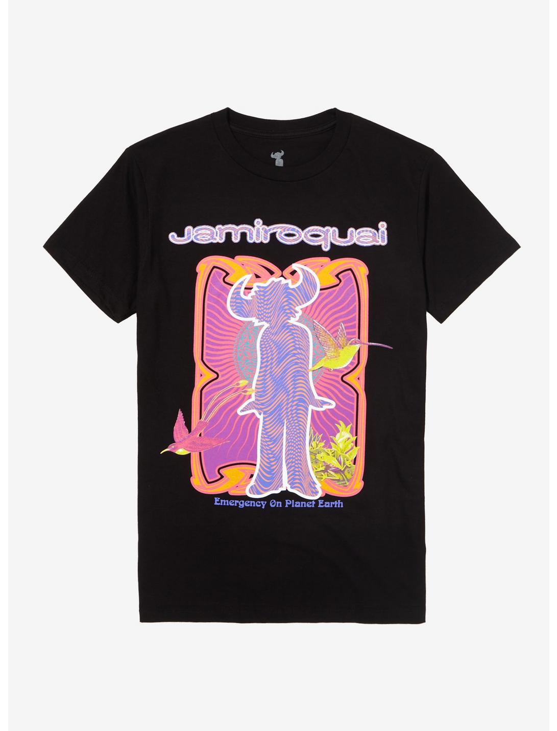 Jamiroquai Emergency On Planet Earth Boyfriend Fit Girls T-Shirt