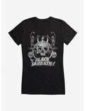 Black Sabbath Dancing Skeletons Girls T-Shirt