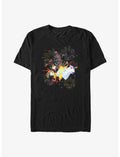 Marvel Deadpool Unicorn Fireworks Big & Tall T-Shirt