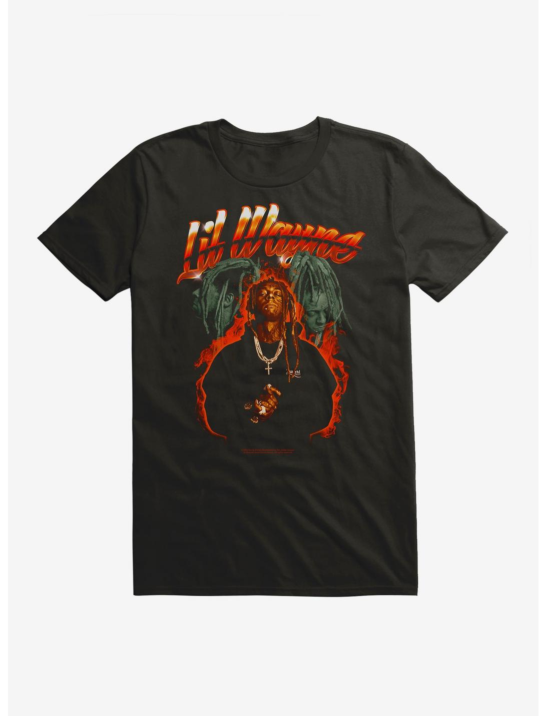 Lil Wayne Flames T-Shirt