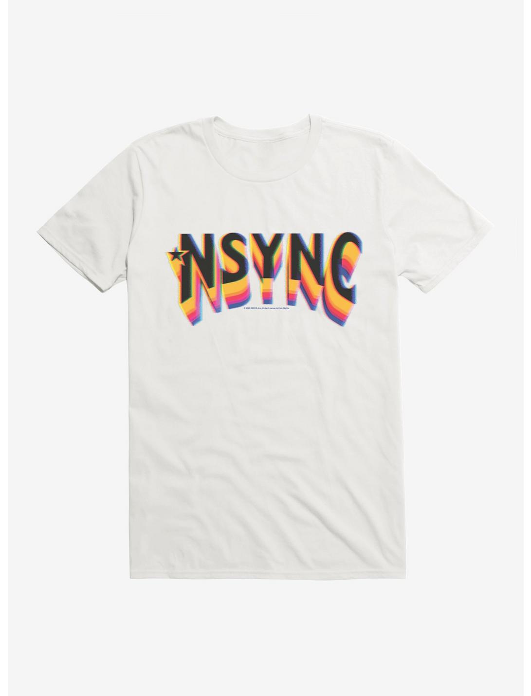 NSYNC Rainbow Fade Logo T-Shirt