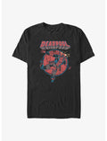 Marvel Deadpool Falling Dummy Big & Tall T-Shirt