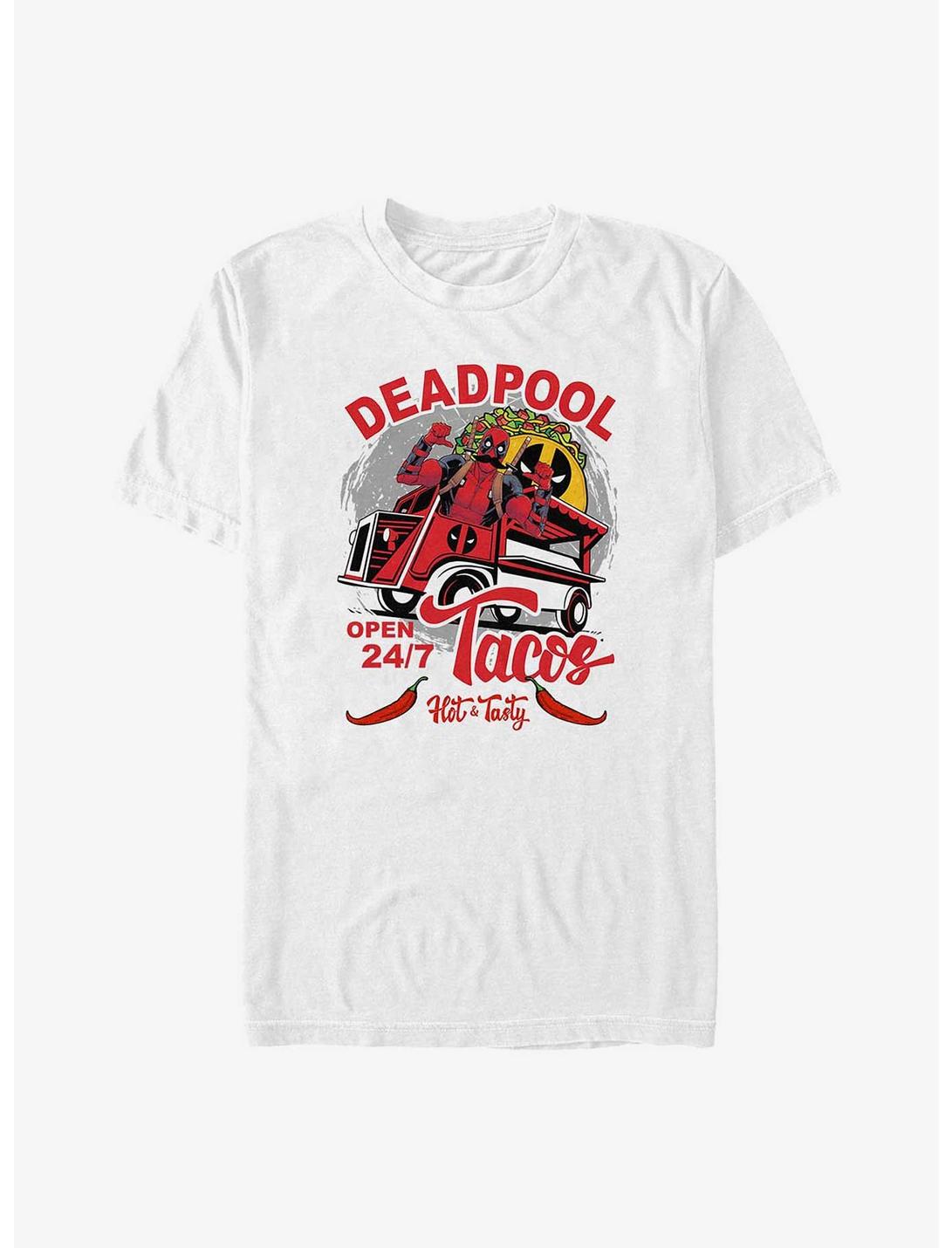 Marvel Deadpool 24/7 Tacos Big & Tall T-Shirt