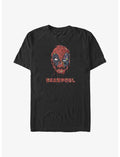 Marvel Deadpool Melting Deadpool Big & Tall T-Shirt