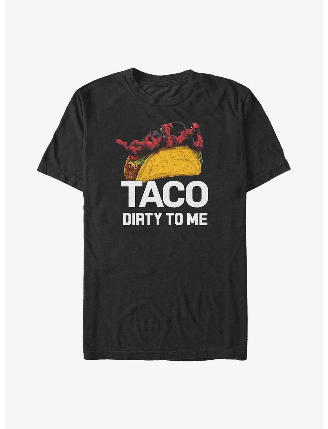Marvel Deadpool Taco Dirty To Me Big & Tall T-Shirt