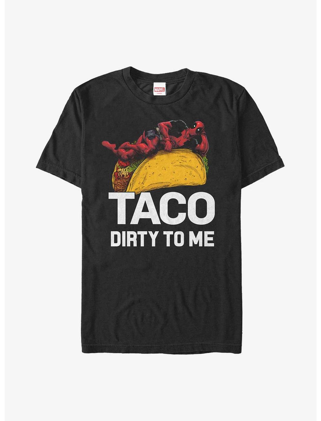 Marvel Deadpool Taco Dirty To Me Extra Soft T-Shirt