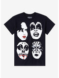 KISS Faces Jumbo Graphic T-Shirt