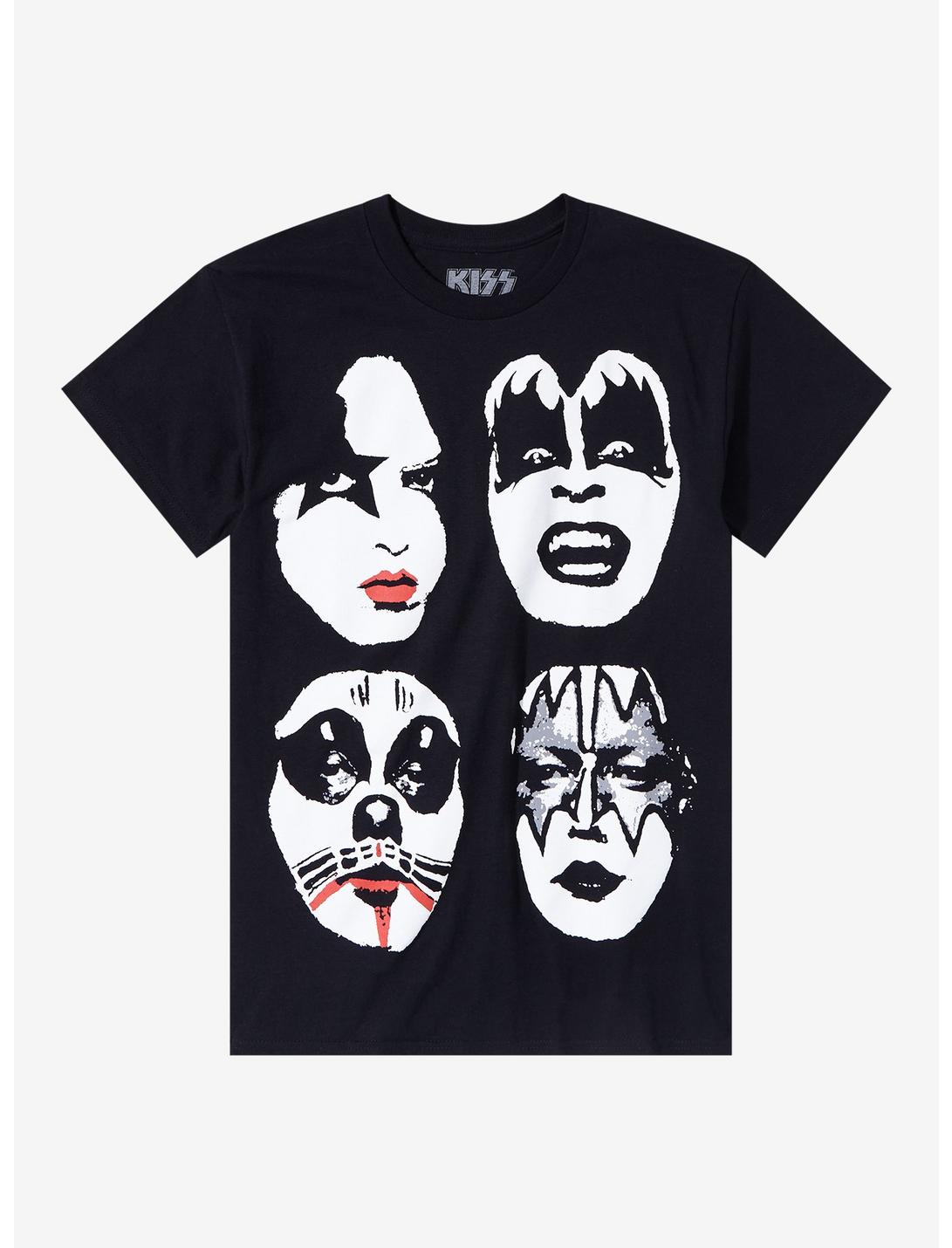KISS Faces Jumbo Graphic T-Shirt
