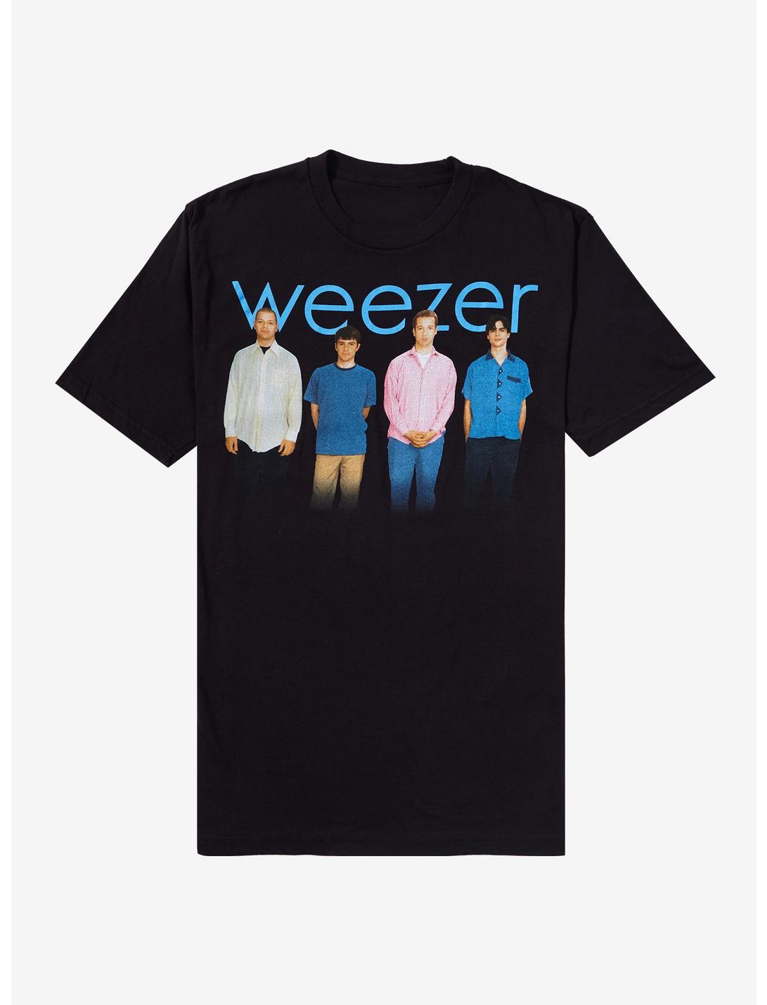 Weezer Blue Album Band Photo T-Shirt