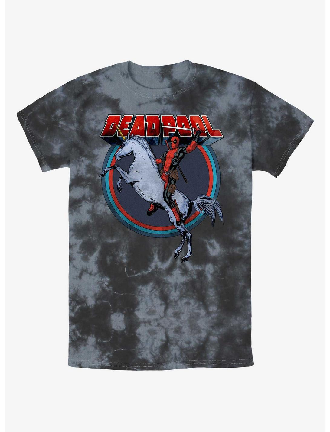 Marvel Deadpool Unicorns Forever Tie-Dye T-Shirt