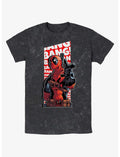 Marvel Deadpool Bang Bang Finger Gun Mineral Wash T-Shirt