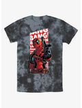 Marvel Deadpool Bang Bang Finger Gun Tie-Dye T-Shirt