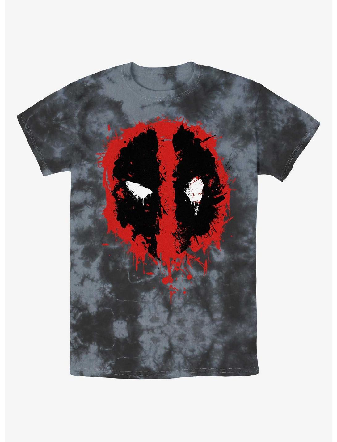 Marvel Deadpool Splatter Dead Eye Tie-Dye T-Shirt