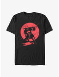 Marvel Deadpool Red Moon Silhouette T-Shirt