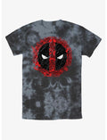 Marvel Deadpool Evil Eye Icons Tie-Dye T-Shirt