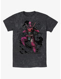 Marvel Deadpool Dragon Ninja Mineral Wash T-Shirt