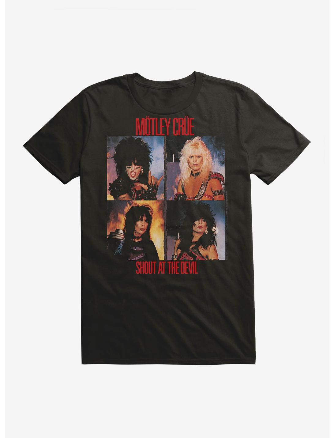 Motley Crue Shout At The Devil Squares T-Shirt