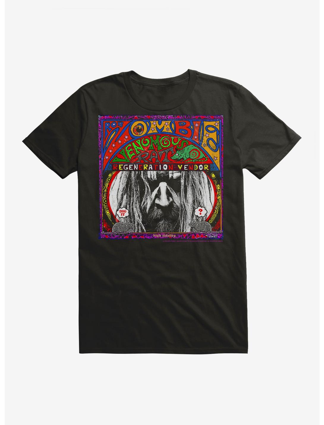 Rob Zombei Venomous Rat Regeneration Vendor T-Shirt
