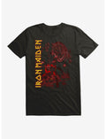 Iron Maiden The Number Of The Beast Red Cover T-Shirt