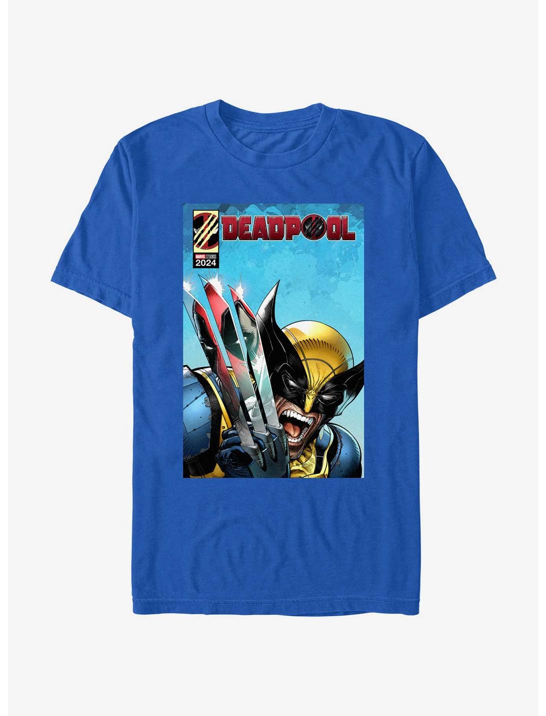 Marvel Deadpool & Wolverine Reflection In The Claw T-Shirt