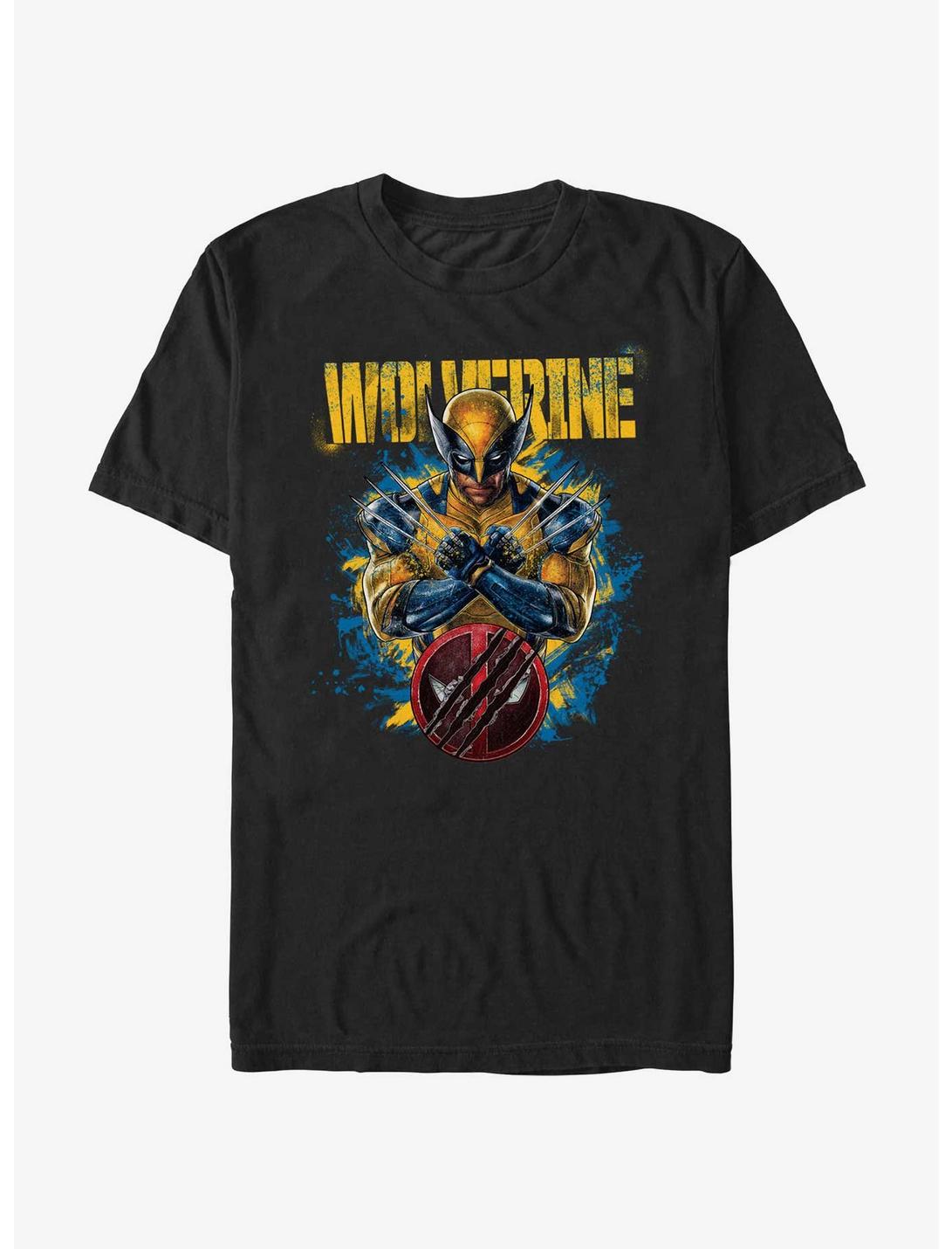 Marvel Deadpool & Wolverine Paint Dump Wolverine T-Shirt