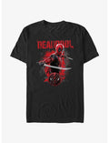 Marvel Deadpool & Wolverine Paint Dump Deadpool T-Shirt