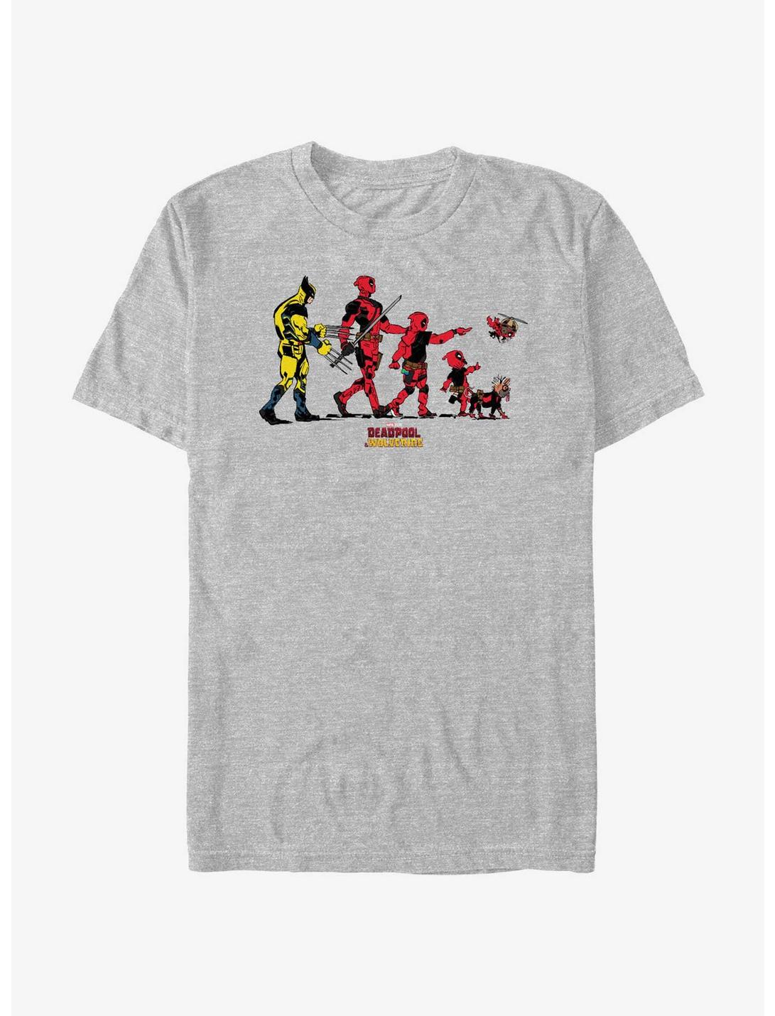 Marvel Deadpool & Wolverine Walk Street T-Shirt